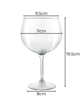Set de copas para gin Arcoroc Juniper de vidrio 6 piezas