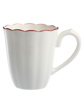 Taza clásica N Narrative England Red Rim