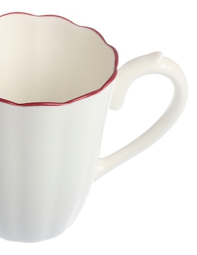 Taza clásica N Narrative England Red Rim