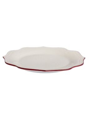 Plato ensalada N Narrative England de porcelana
