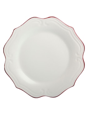 Plato trinche N Narrative England de porcelana