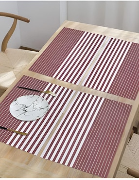 Set mantel individual rectangular de pvc Xtellar Xtllar