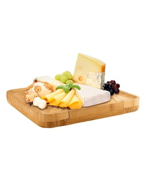 Set tabla para queso Generica de madera