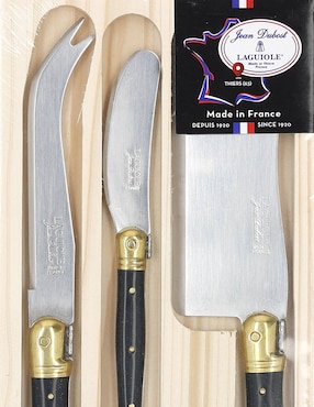 Set de cuchillos para quesos Jean Dubost Laguiole 3 piezas