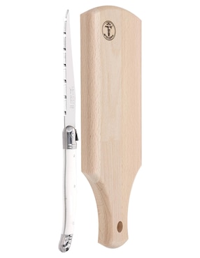 Set tabla para queso Jean Dubost de madera
