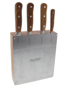 Imagen de producto Set de cuchillos multiusos Jean Dubost Olive Wood 5 piezas