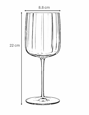 Copa para vino Luigi Bormioli Jazz
