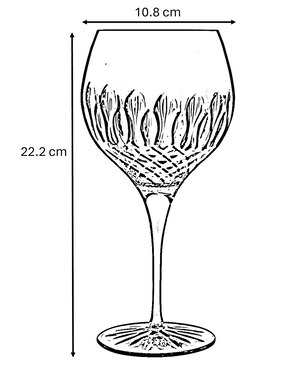 Copas para Gin Luigi Bormioli Gin & Tonic de vidrio 1 pieza