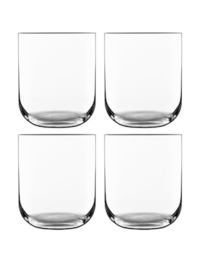 Set de vasos para whisky Luigi Bormioli Sublime con 4 piezas