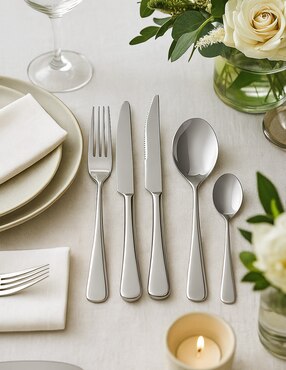 Set cubiertos Alzasi Ceri de acero inoxidable 50 piezas