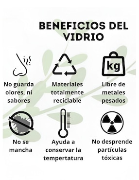 Set de copas para margarita Xtellar de vidrio 4 piezas