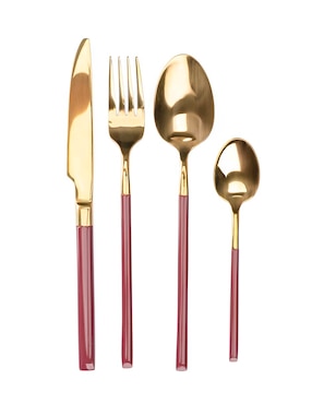 Set cubiertos Crown Baccara Raul de acero inoxidable 16 piezas