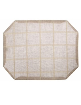 Mantel Individual Bowtique Beige