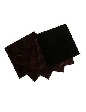 Set de Portavasos Bari Home chocolate