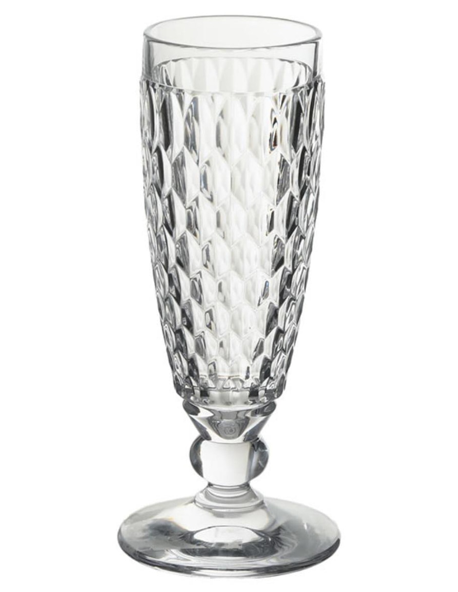 Copa para champán de vidrio