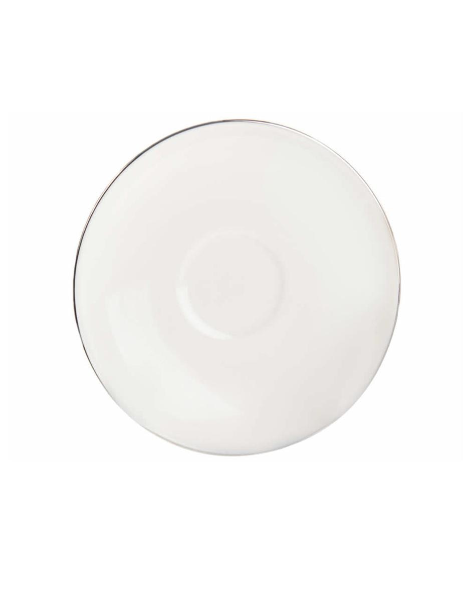 Plato postre de porcelana