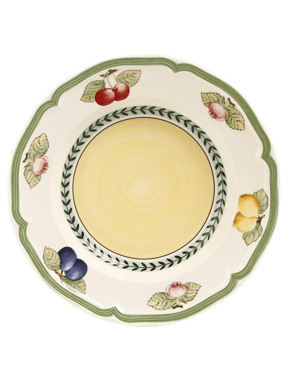 Plato base Garden Fleur de porcelana