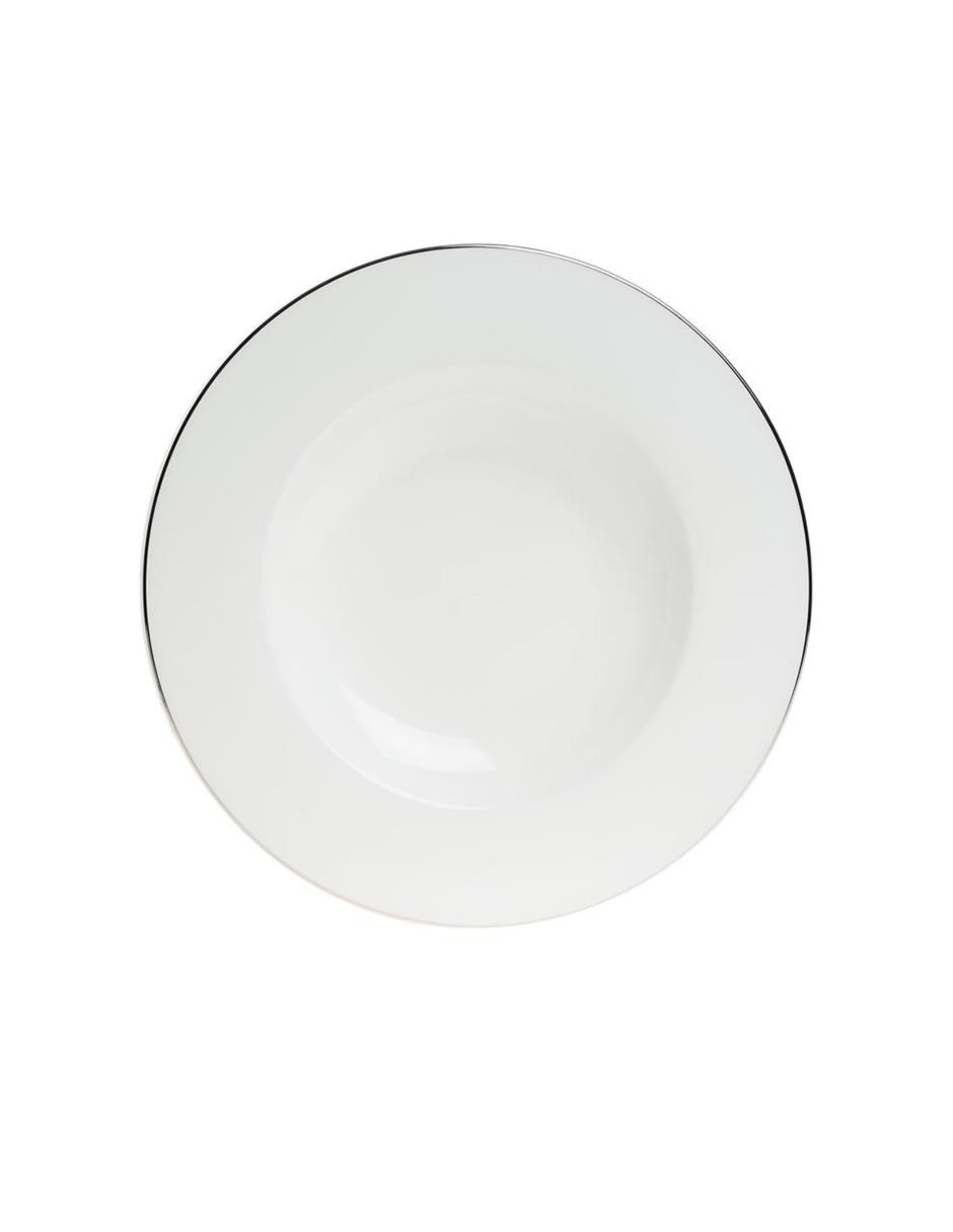 Plato sopa de porcelana