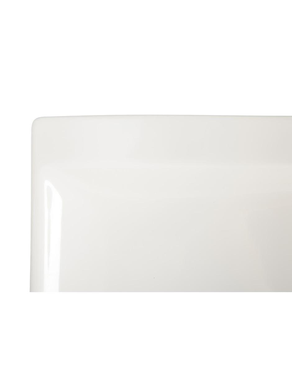 Plato trinche New Wave blanco 3