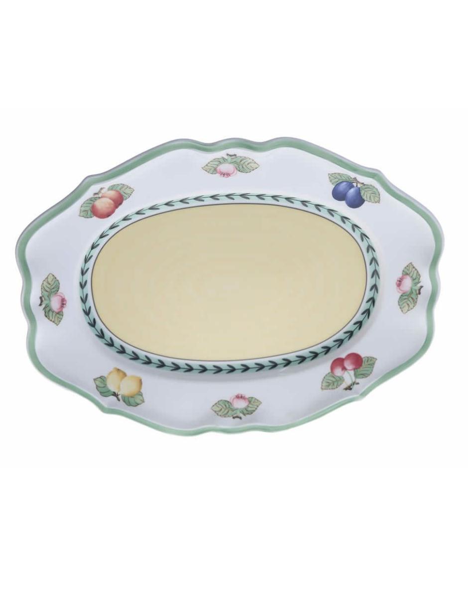 Platón de porcelana