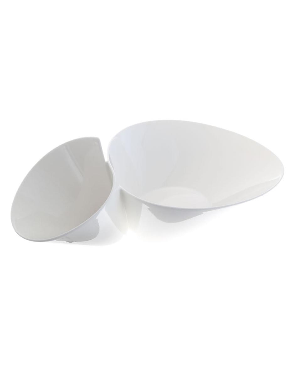 Centro de mesa doble NewWave blanco
