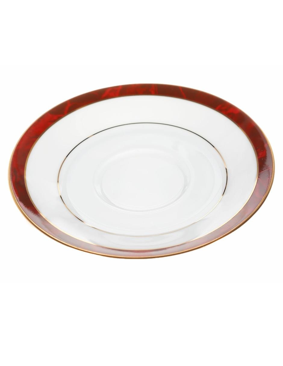 Plato para taza de porcelana 2