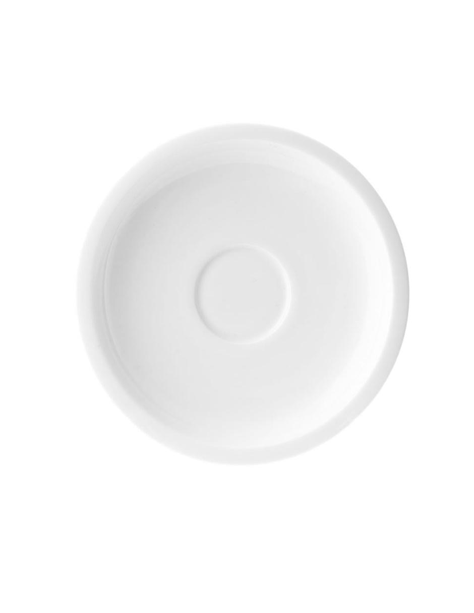 Plato postre de porcelana