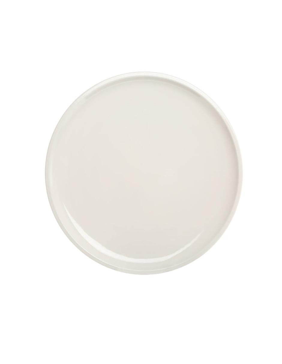 Plato base de porcelana