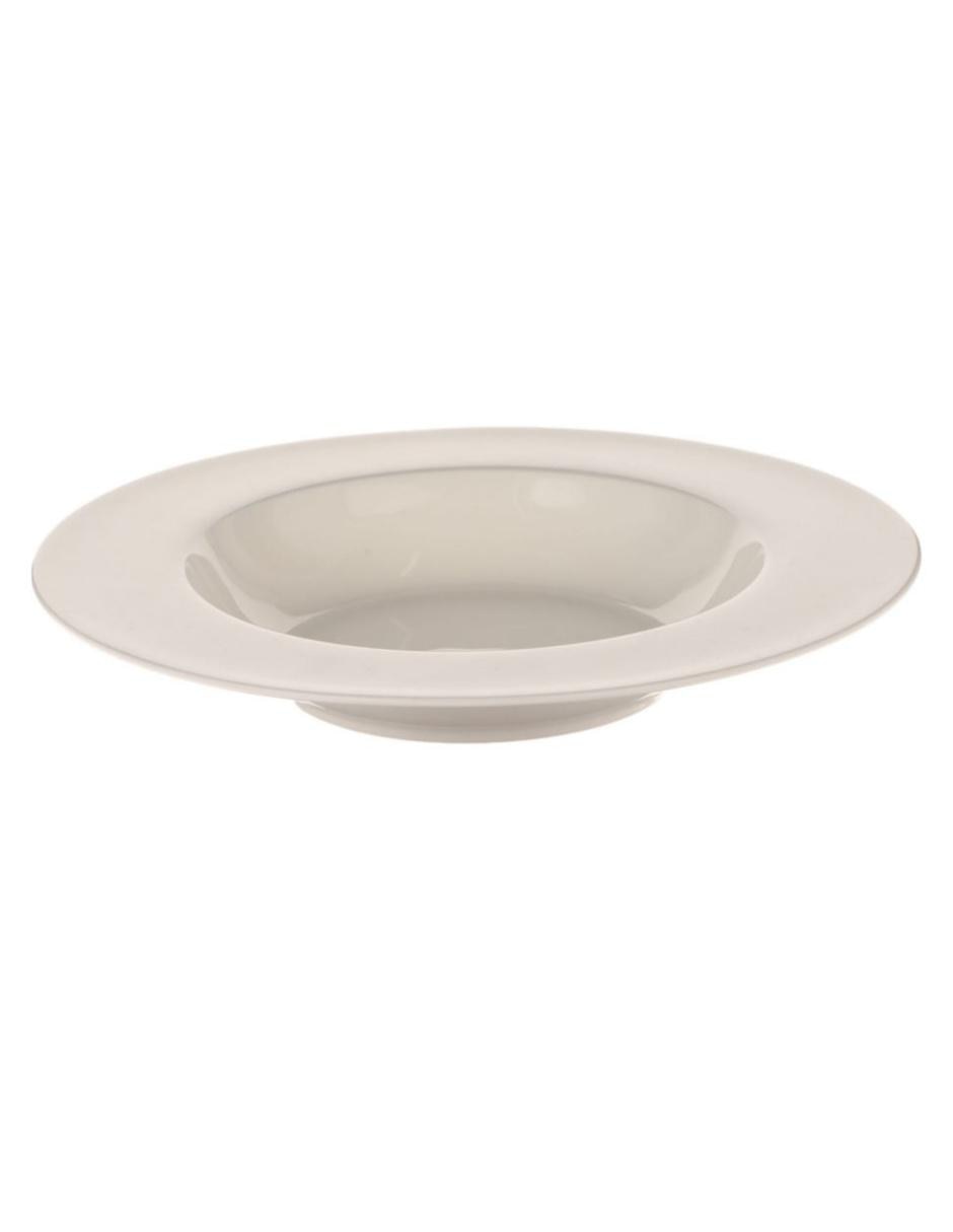 Plato sopa de porcelana