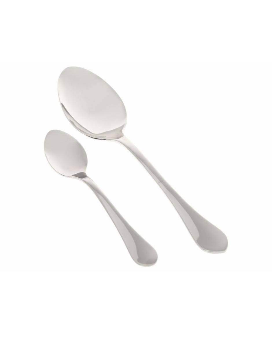 Set cubiertos de acero 75 piezas