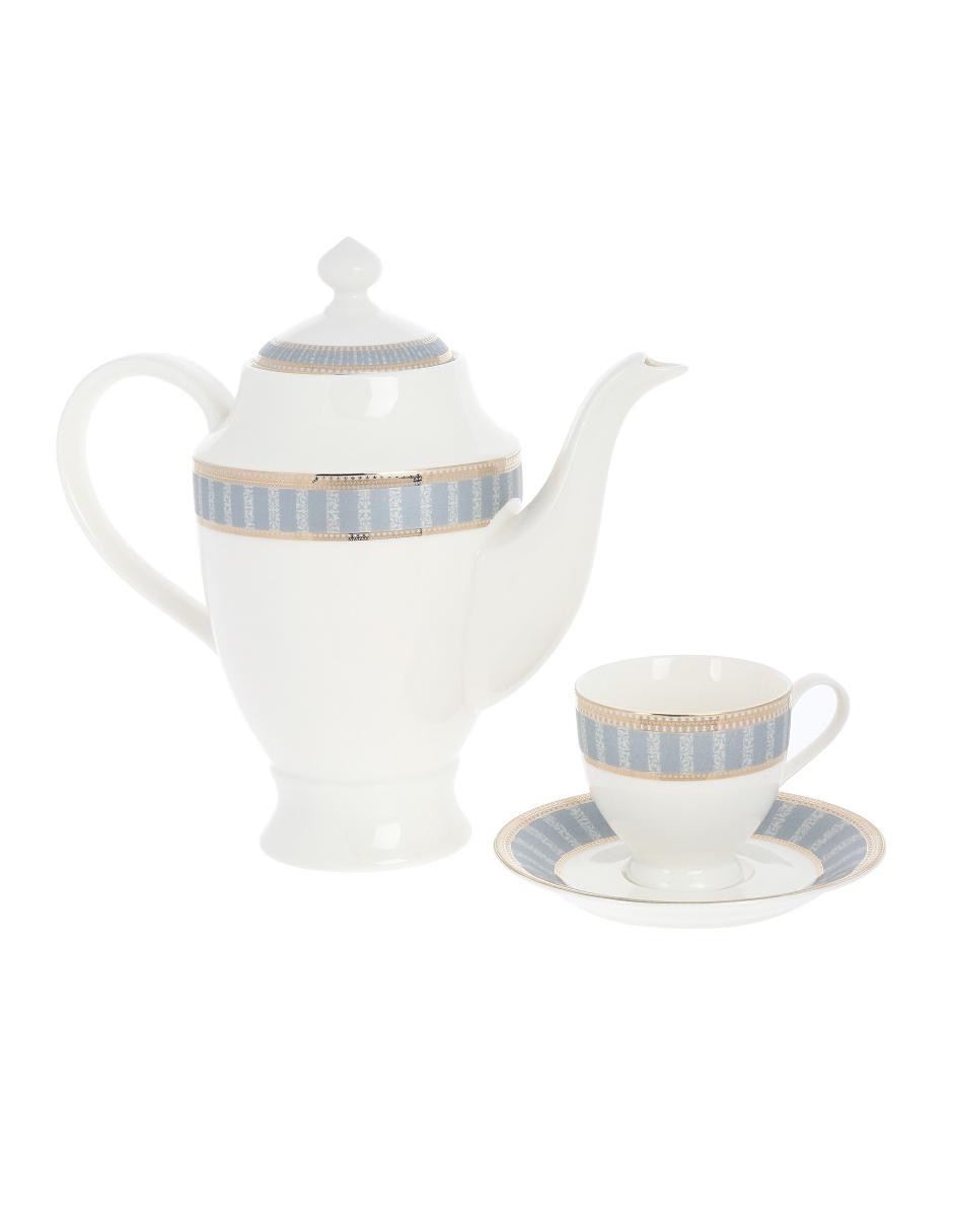 Vajilla cerrada Blue Jasmine de porcelana para 12 personas 3