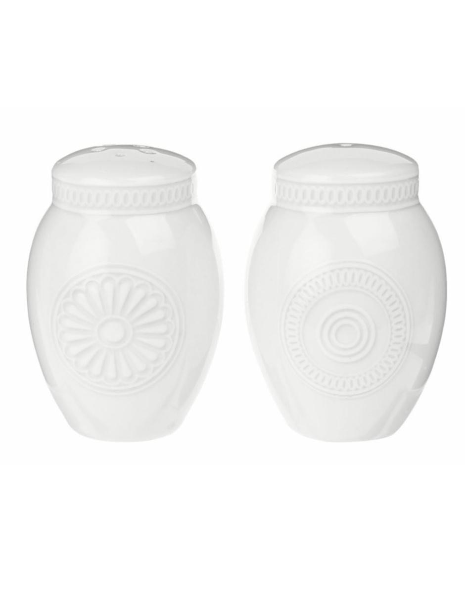 Salero y Pimientero Blanco