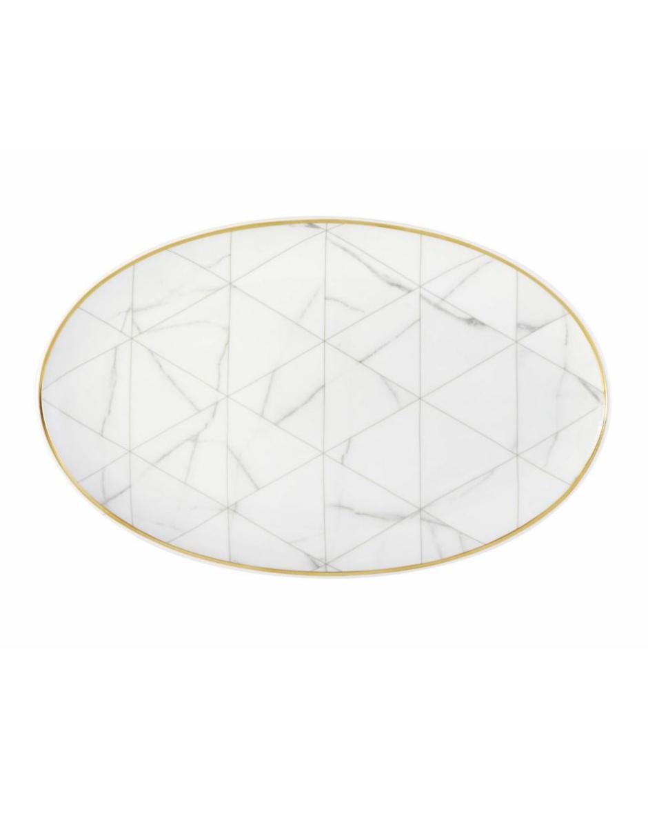 Platón de porcelana