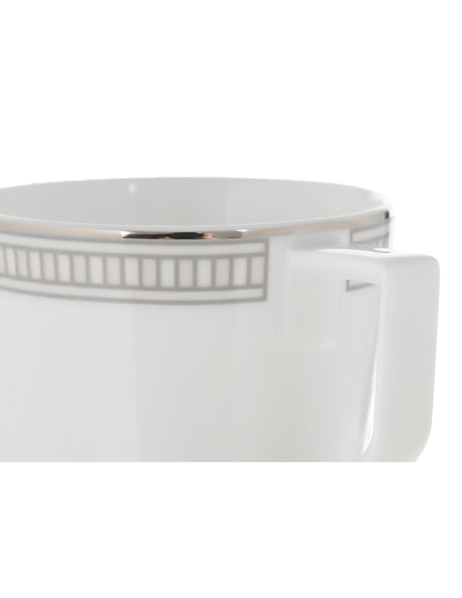Taza 210 Mililitros La Classica Contura blanca 4