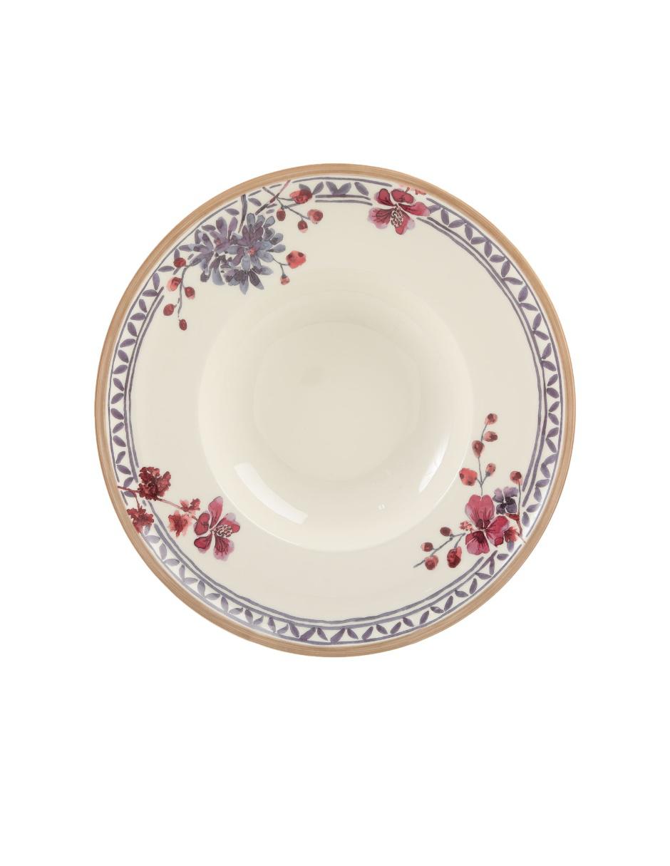Plato Artesano Lavender de porcelana