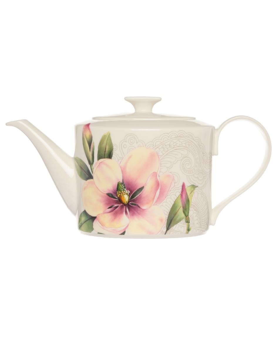 Tetera convencional de porcelana