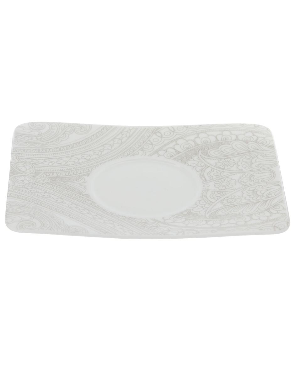 Plato Quinsal Garden de porcelana 2