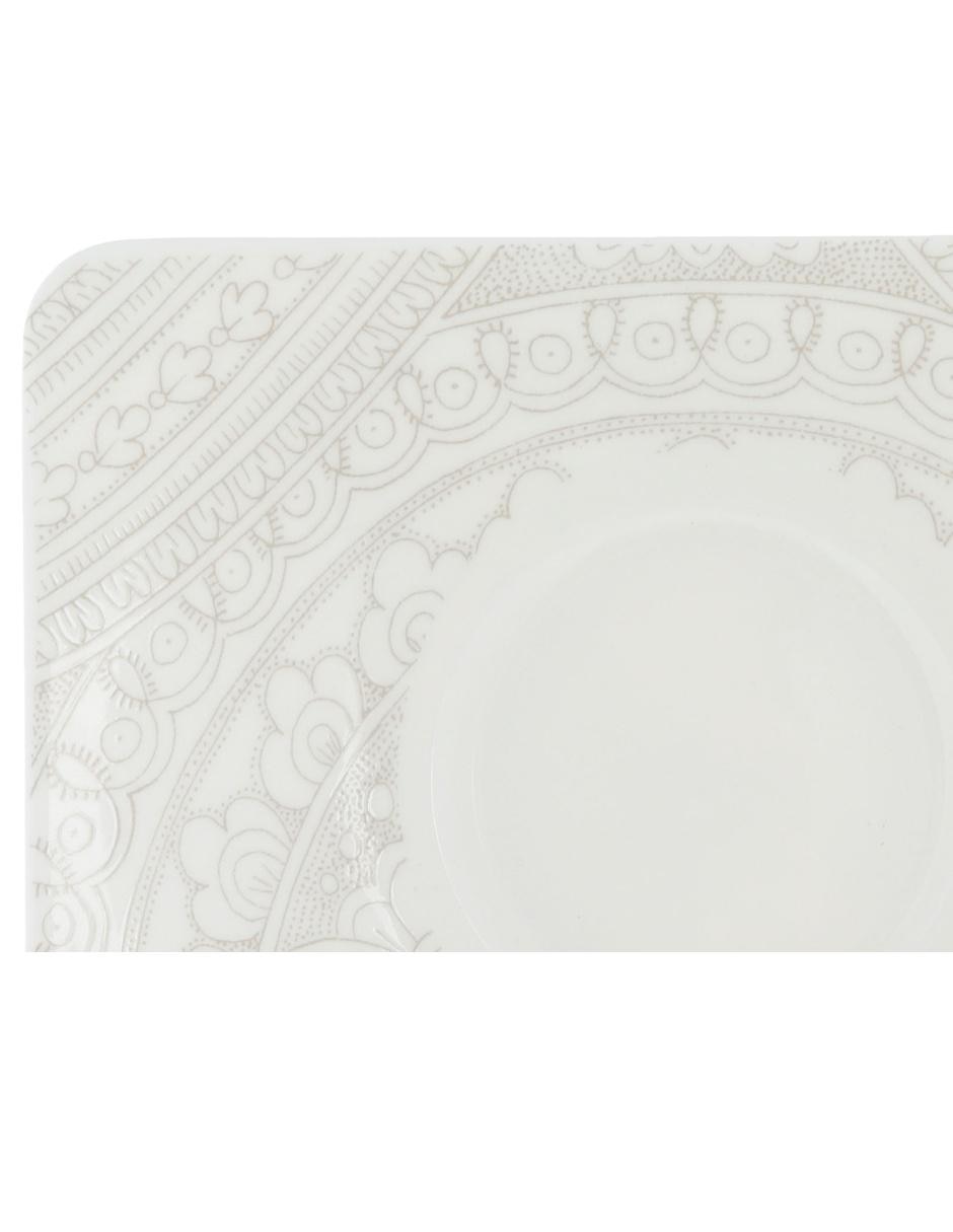 Plato Quinsai Garden de porcelana 3
