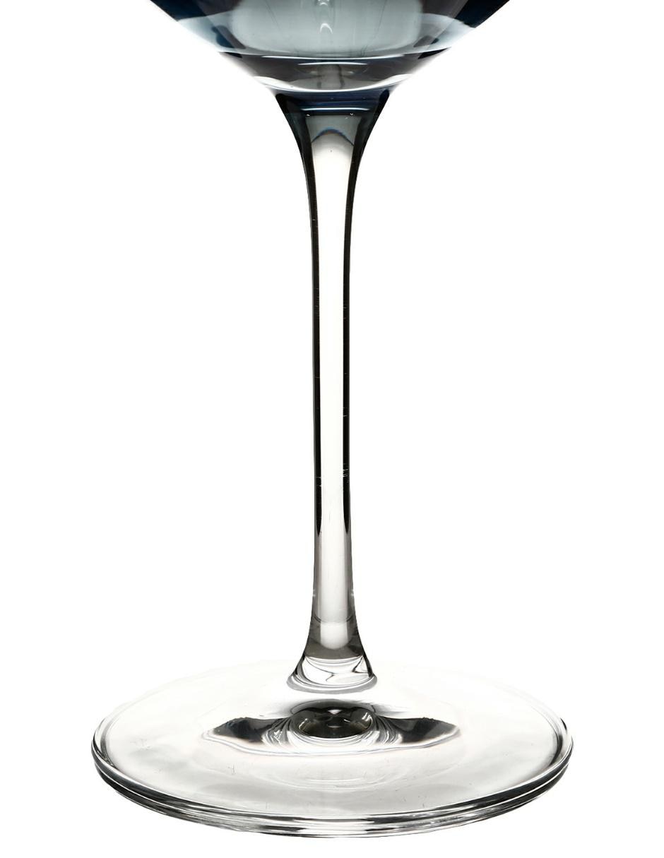 Copa para agua Celeste Harmony de vidrio 3