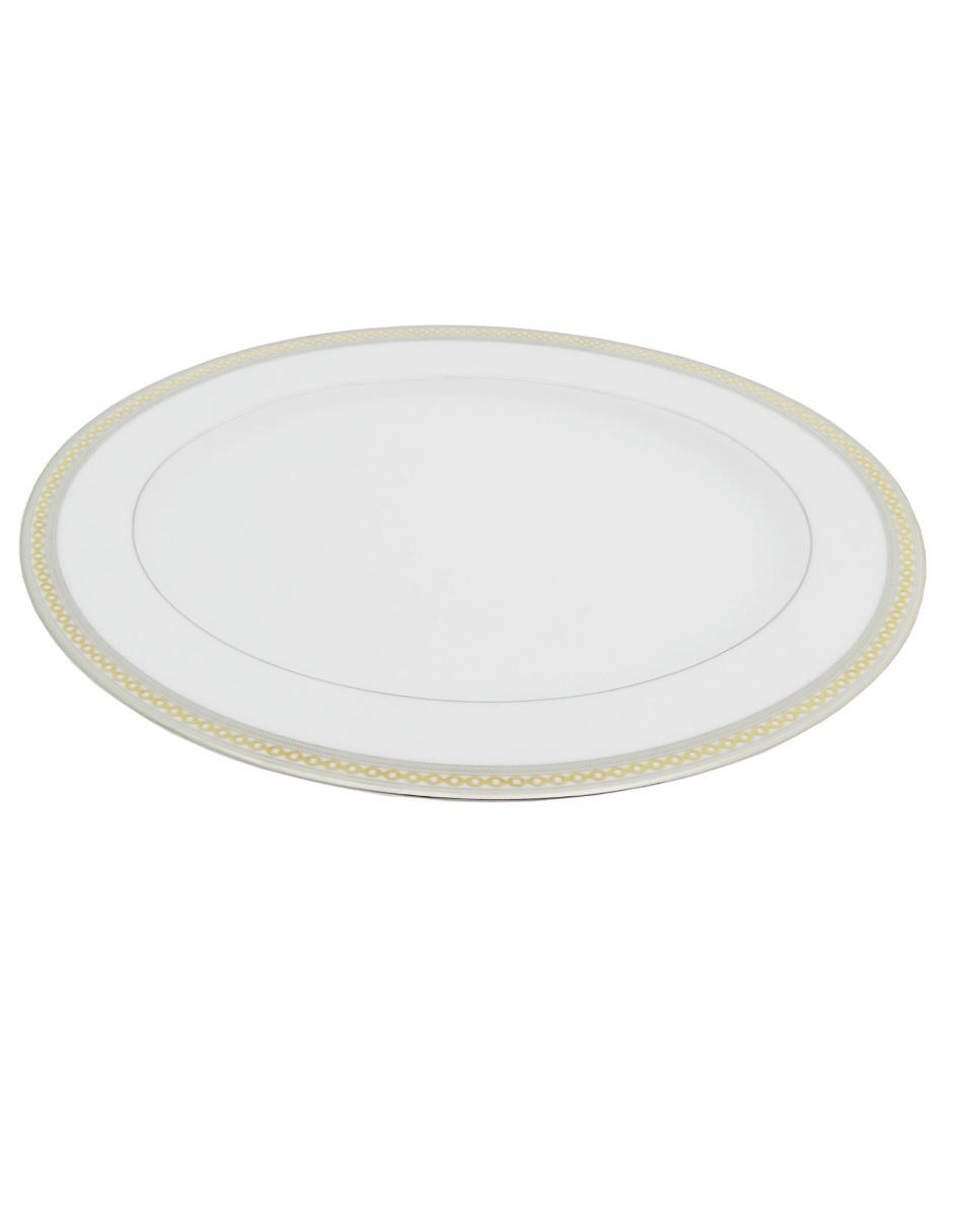 Platón de porcelana