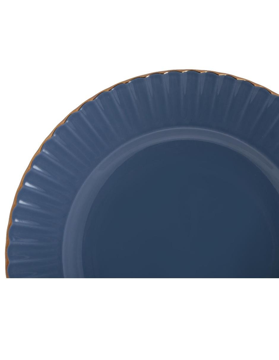 Plato para postre Marchesa Shades azul 3