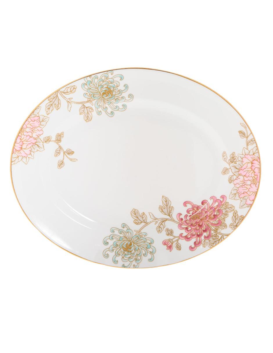 Plato de porcelana