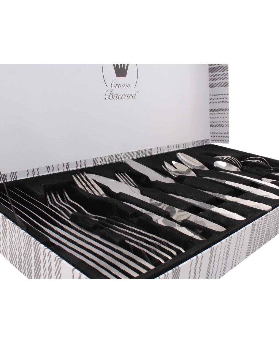 Set cubiertos de acero 27 piezas 3