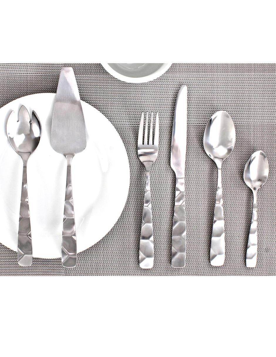 Set cubiertos de acero 27 piezas 4