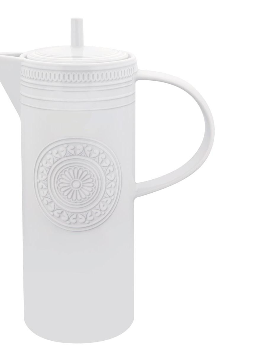 Cafetera Ornament blanca