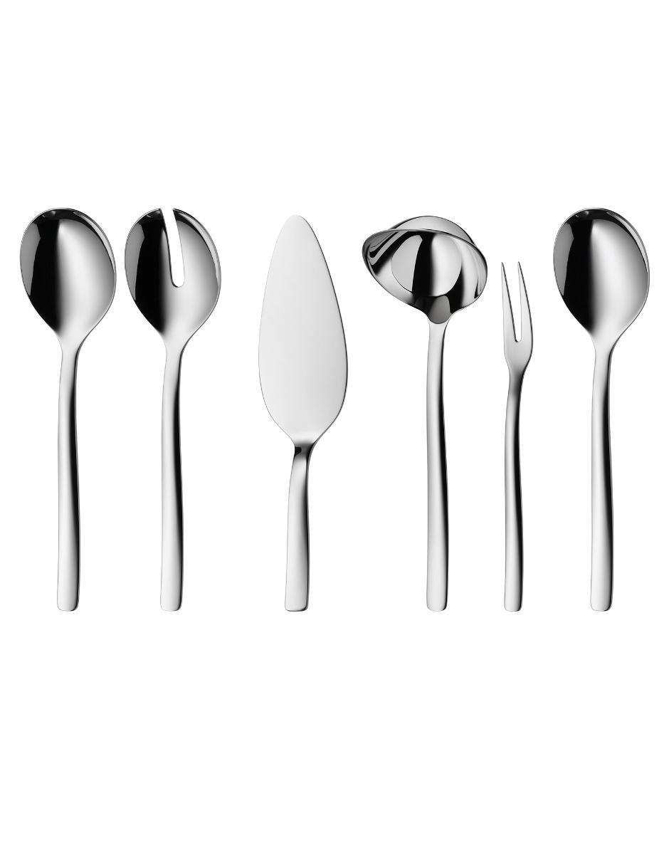 Set cubiertos de acero 66 piezas 2