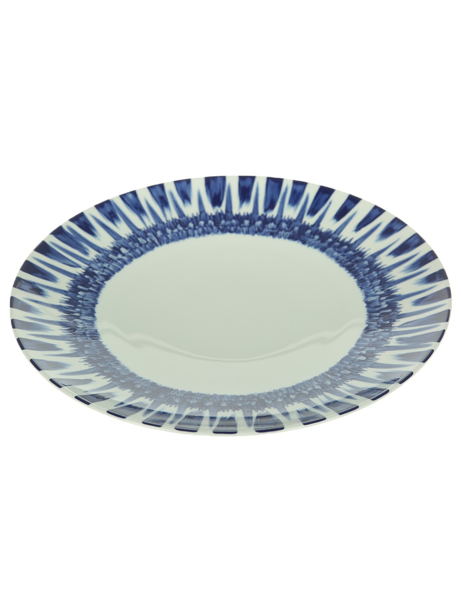 Plato trinche Coupe In Bloom de porcelana
