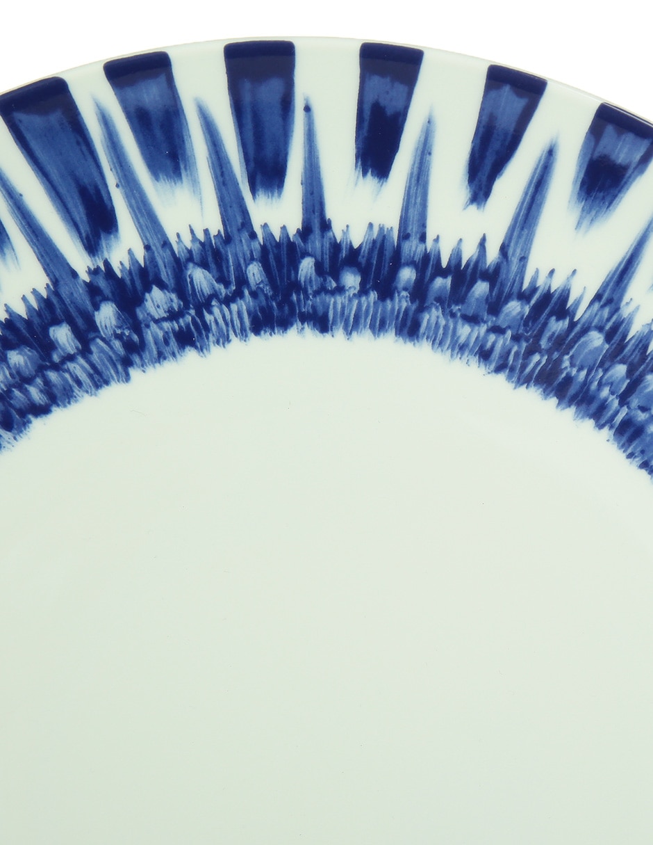 Plato trinche Coupe In Bloom de porcelana 3