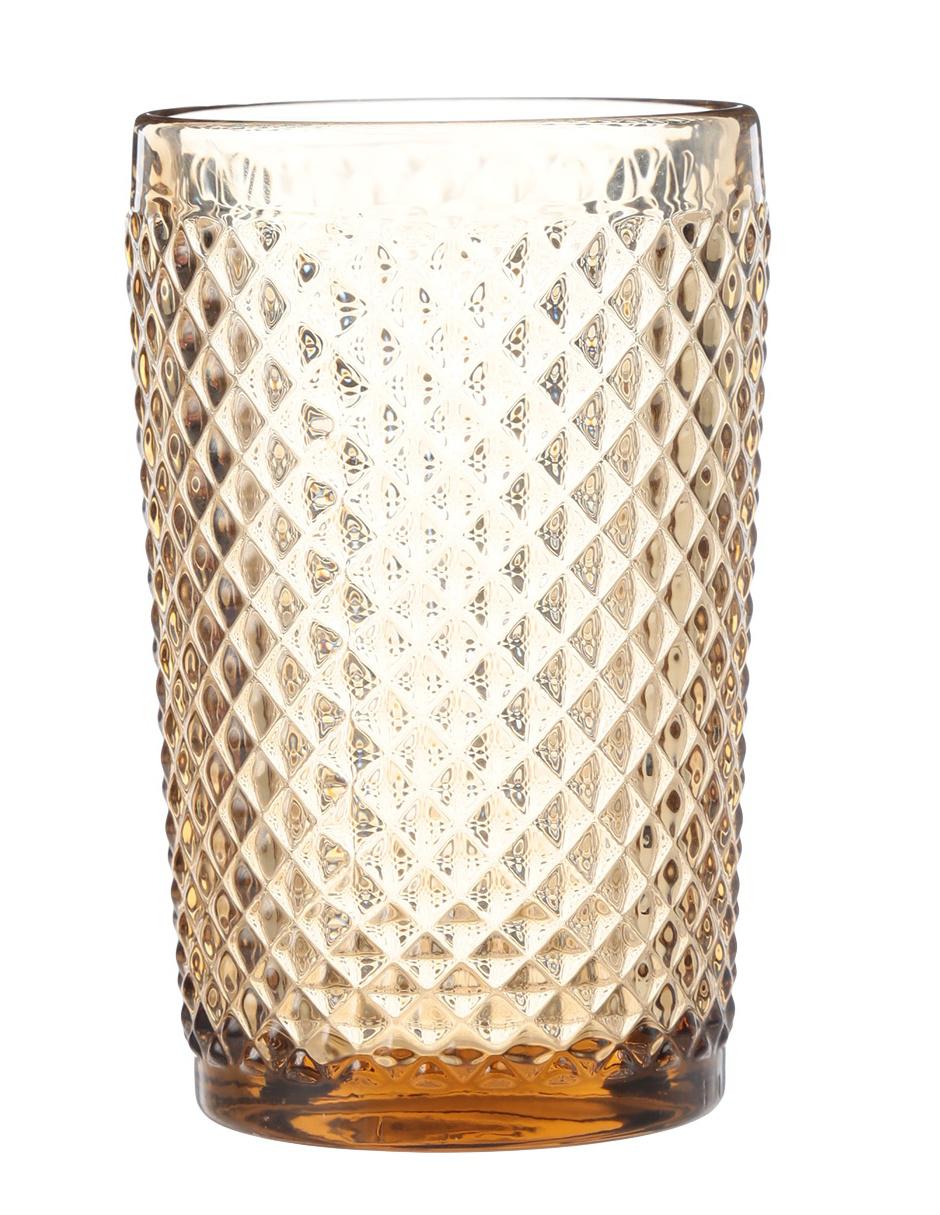 Vaso agua de vidrio