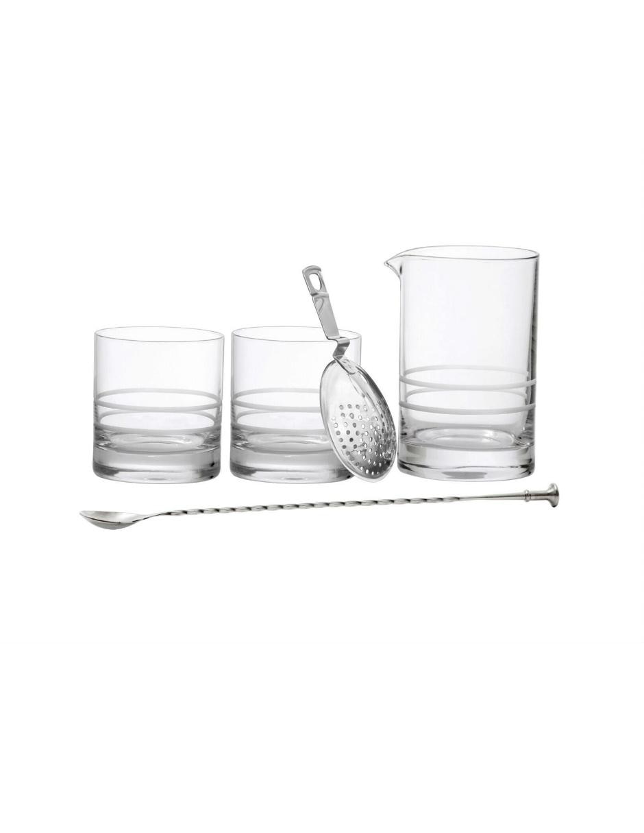Set bar de cristal